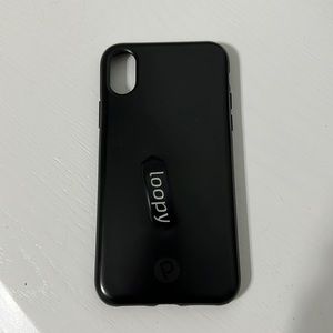 Black iPhone X Loopy Case